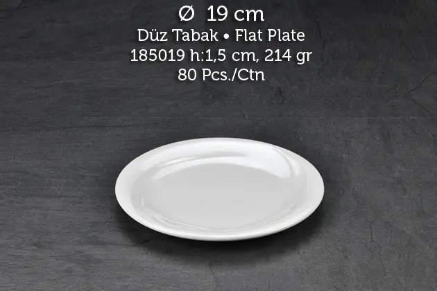 Düz Tabak 185019