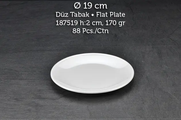 Düz Tabak 187519