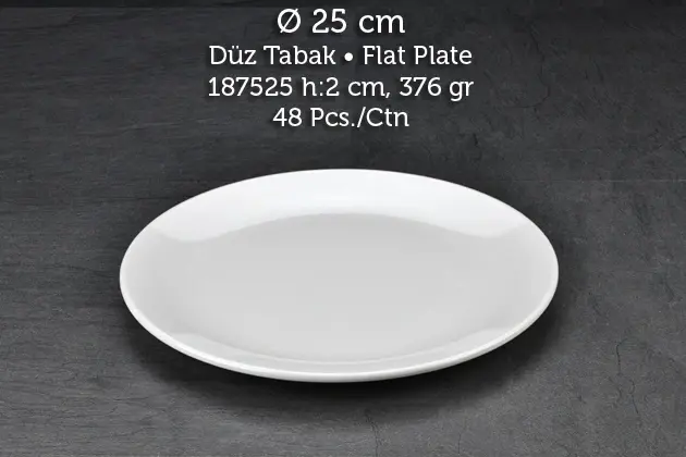Düz Tabak 187525