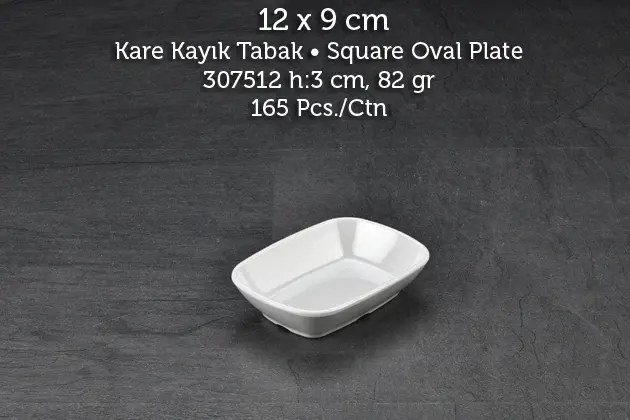 Kare Kayık Tabak 307512