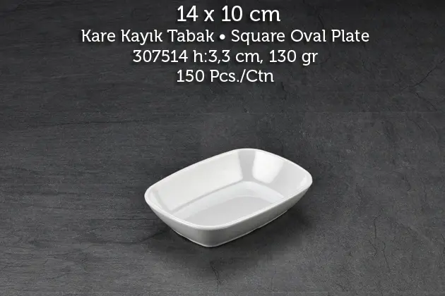 Kare Kayık Tabak 307514