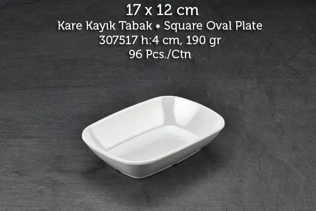 Kare Kayık Tabak 307517