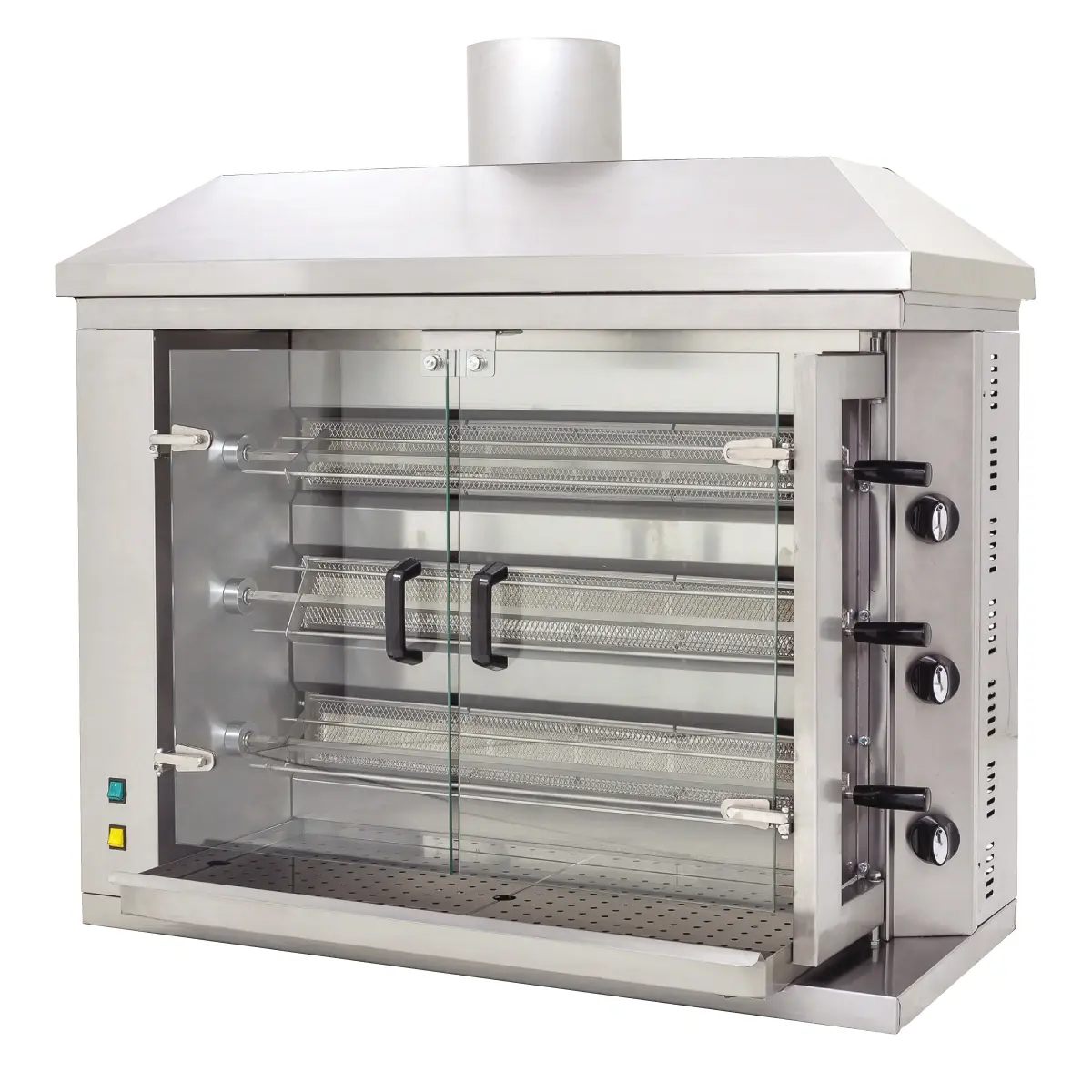 CHICKEN ROTISSERIE - 3 BURNERS - GAS