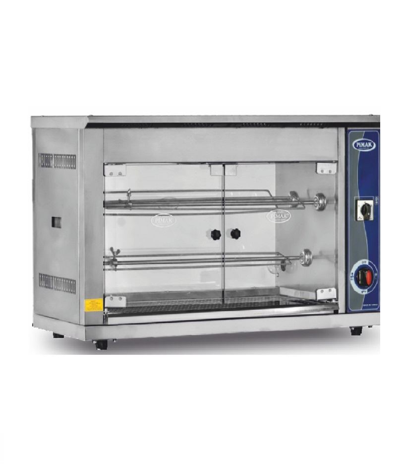 M003 Gas Countertop Chicken Rotisserie Machine