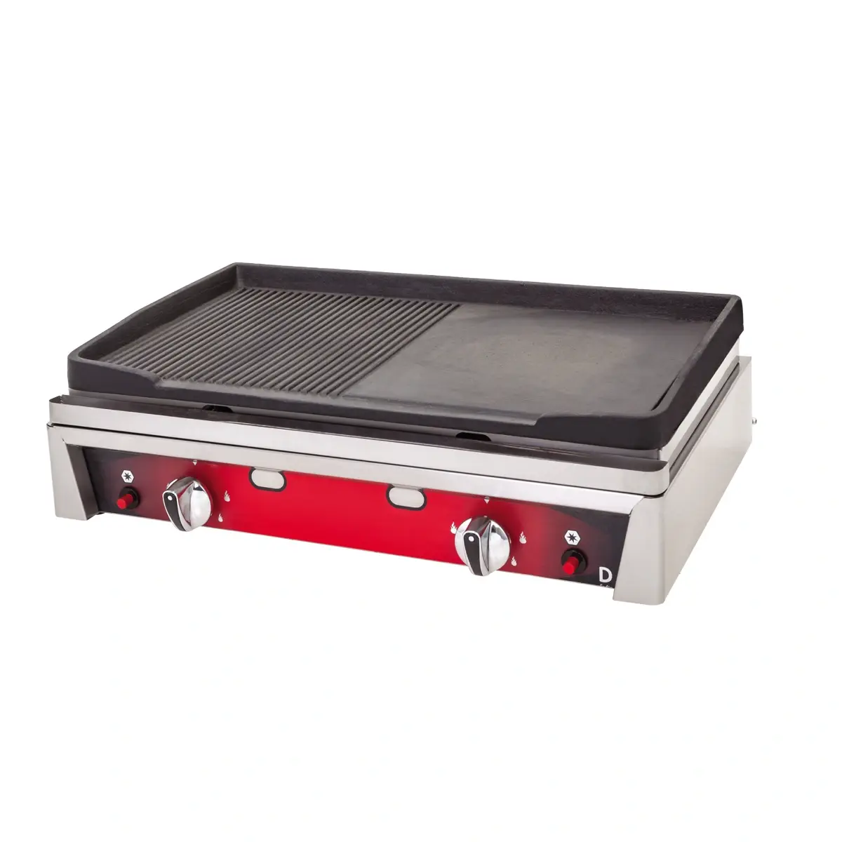 CAST IRON GRILL PLUS - 70CM - GAS