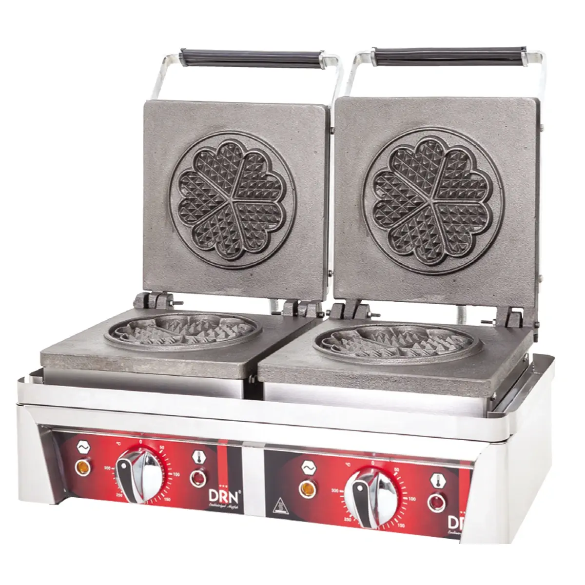 WAFFLE MAKER PLUS - DOUBLE CLOVER - ELECTRIC