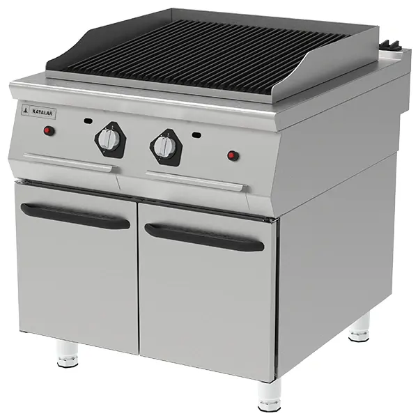 LAVASTONE GRILL WITH CUPBOARD